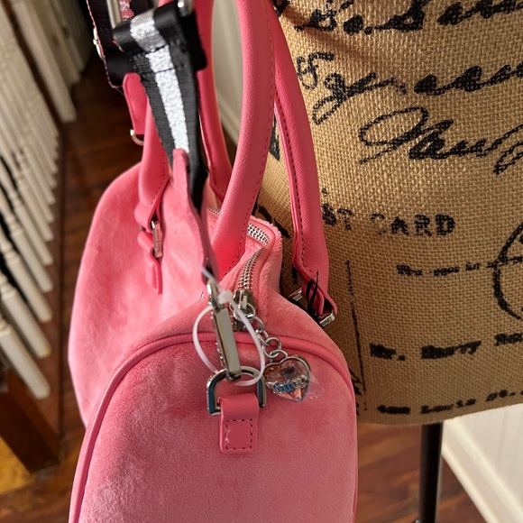 Juicy Couture Pink‎ Satchel Bag Sparkly Design - Picture 9 of 10